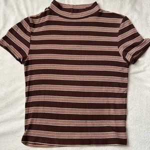 American Eagle Turtleneck short sleeve top